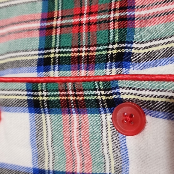 Tahari Tartan Sleepwear Chemise - Picture 6 of 9